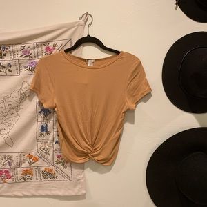 Frankie Phoenix Twisted Crop Top